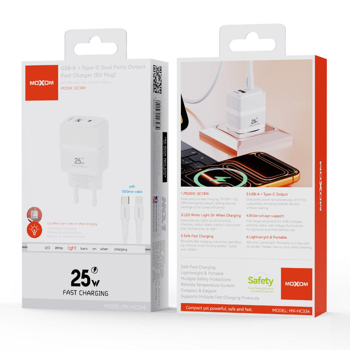 MX-HC334 25W Fast Charger Moxom product image