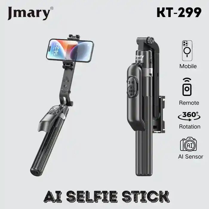 KT-299 AI tracking Selfie Tripod Stick Jmary