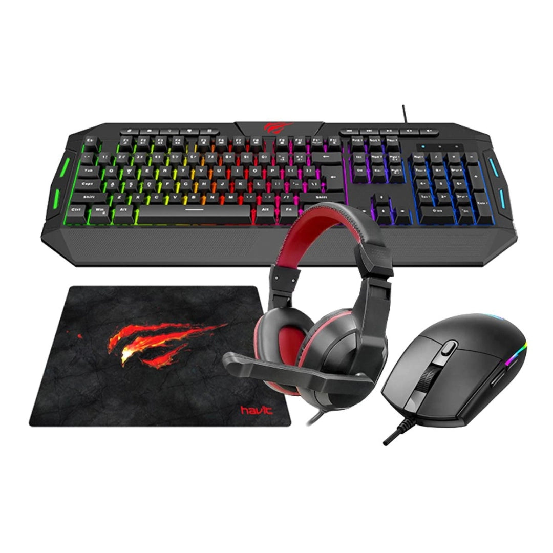 Gamenote Gaming Combo Mousepad & Keyboard & Headphone & Mouse Pad product image