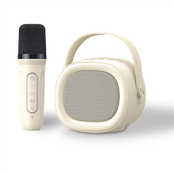 Mini Portable Karaoke Microphone Wireless Speaker SK819BT Havit — white