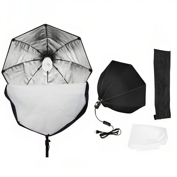 Octagon Umbrella Softbox Lighting Kit