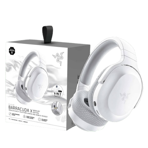 Barracuda X Wireless Multi-Platform Gaming and Mobile Headset Razer — mercury-edition
