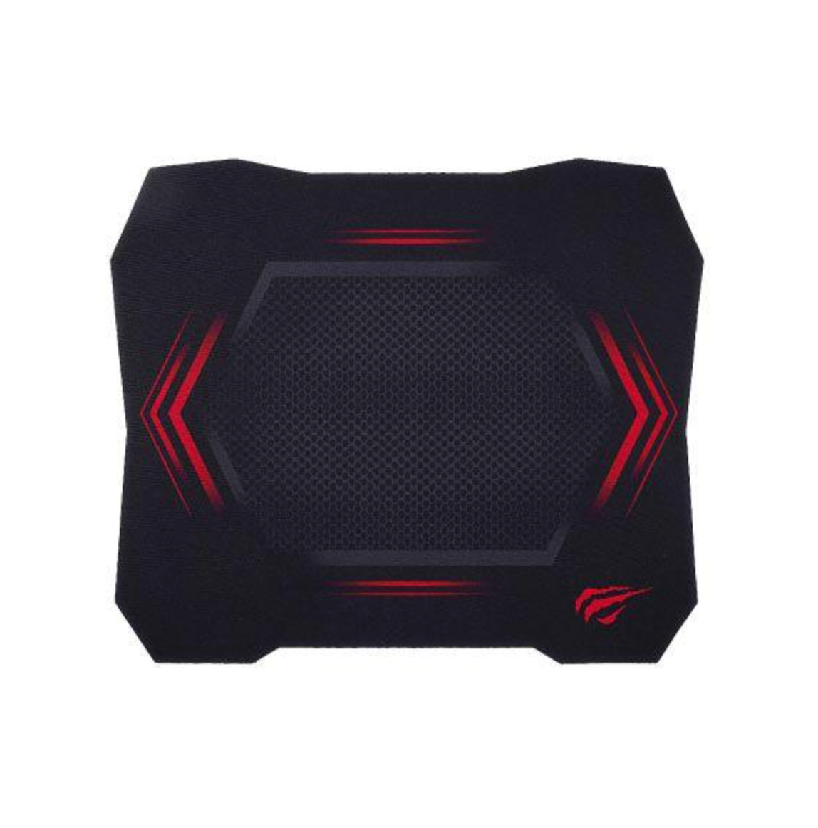 HAVIT MP843 — Black and red honeycomb design
