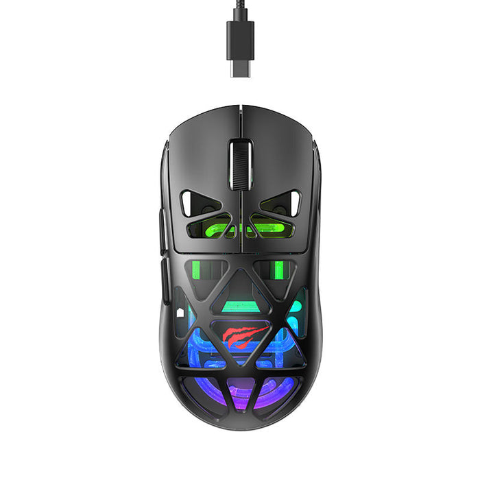 Gamenote Tri-Mode Gaming Mouse MS1044WB Havit — black