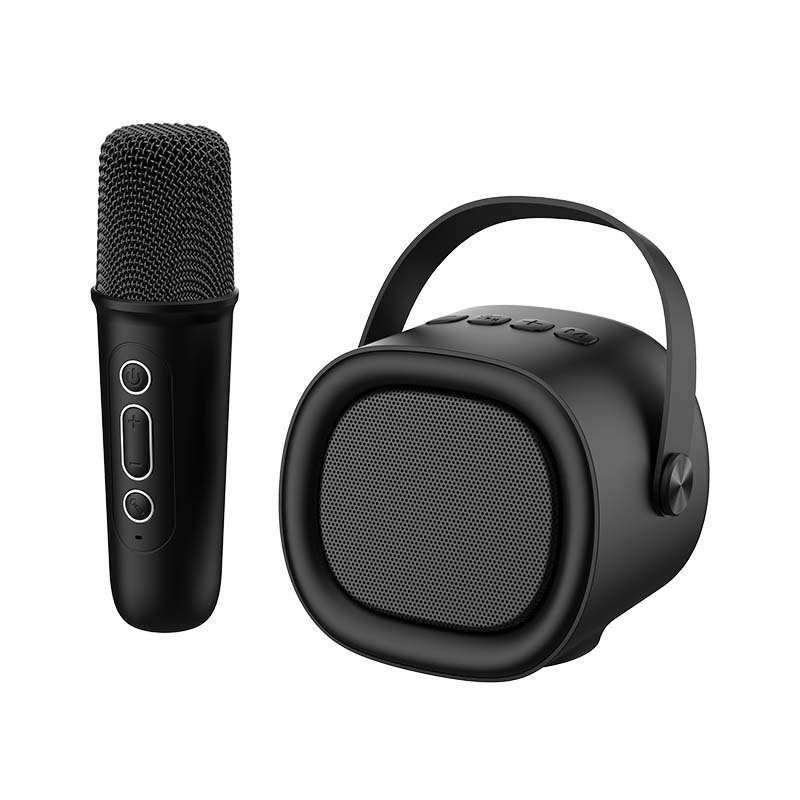 Mini Portable Karaoke Microphone Wireless Speaker SK819BT Havit — black