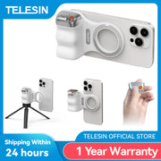 K02 Magnetic Assist For Smartphone Camera Grip and Stand With Remote Control — white