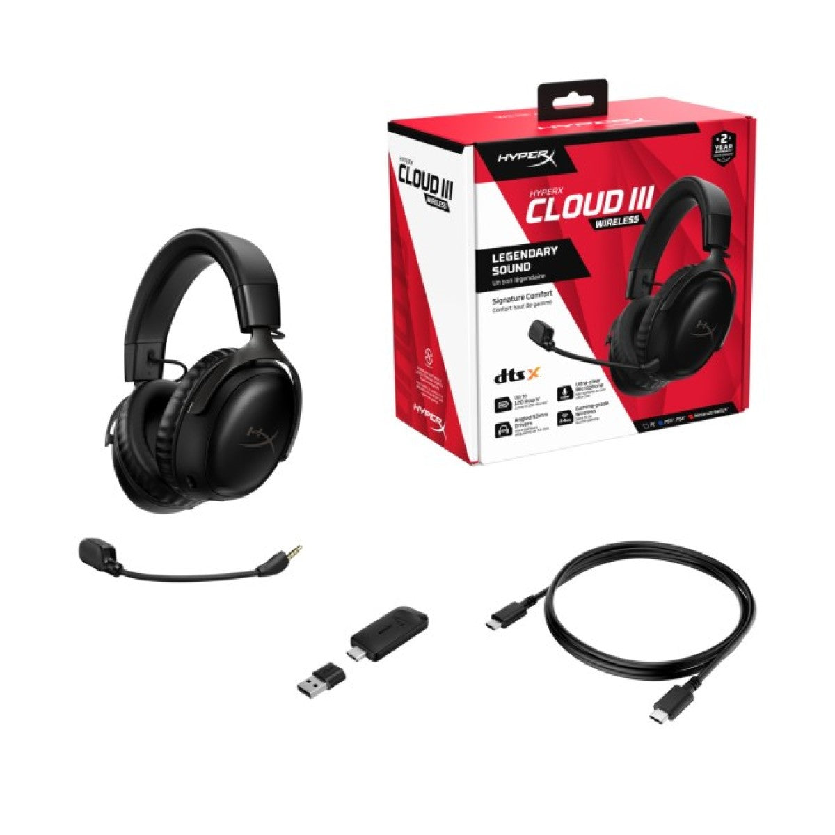 HyperX Cloud III Wireless Headphone product image
