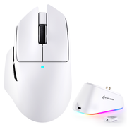 V6 Attack Shark — White