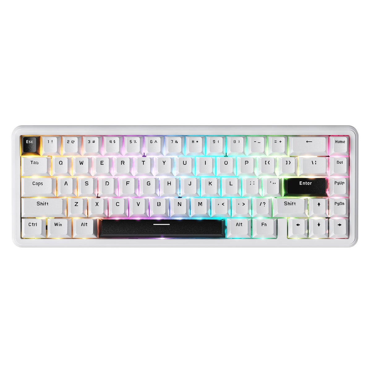 X65HE Attack Shark — Simple White
