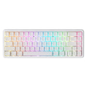 X65HE Attack Shark — White Contour