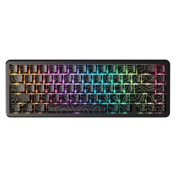 X65HE Attack Shark — Black Contour