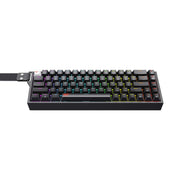 Gamenote RGB Backlit 68 Keys Mechanical Gaming Keyboard KB922L Havit — contour-white