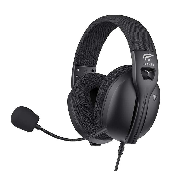 Gamenote Fuxi-H5d 3.5MM Gaming Headphones Havit — black