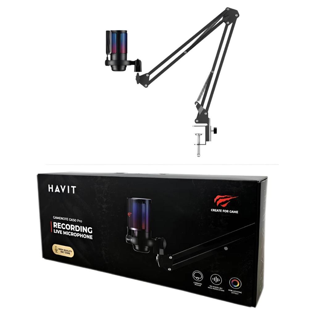 Gamenote Recording Live Microphone GK50 Pro Havit product image