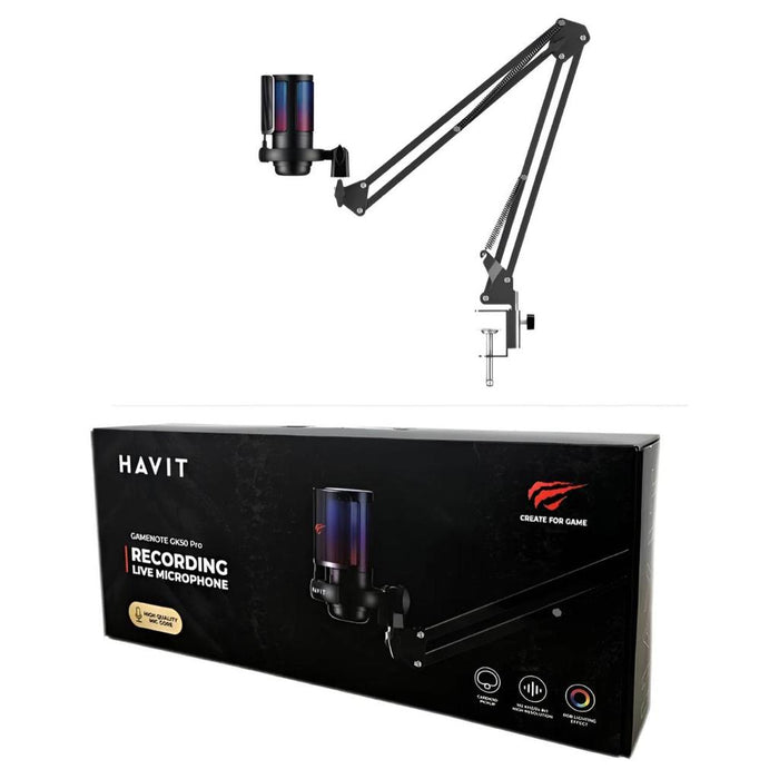 Gamenote Recording Live Microphone GK50 Pro Havit product image